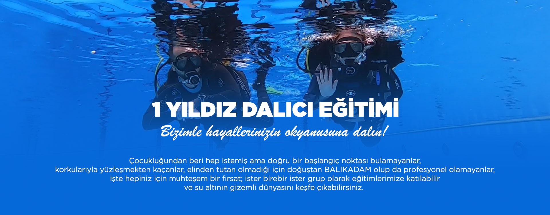 CMAS 1 Yıldız Dalış Eğitimi